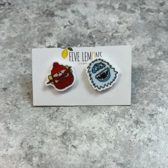 NWT Festive Earrings Set of 3 - Picture 5 of 5